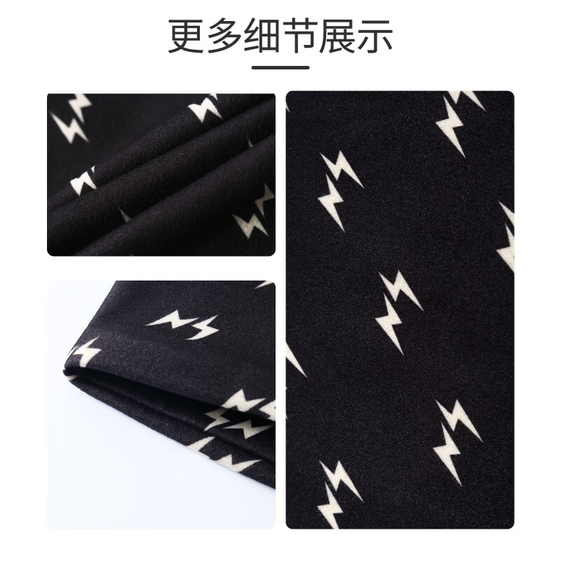 JEEP SPIRIT美式高端JEEP脖套保暖护颈椎小围脖男士冬季新款防风骑行防寒高级 卡其色