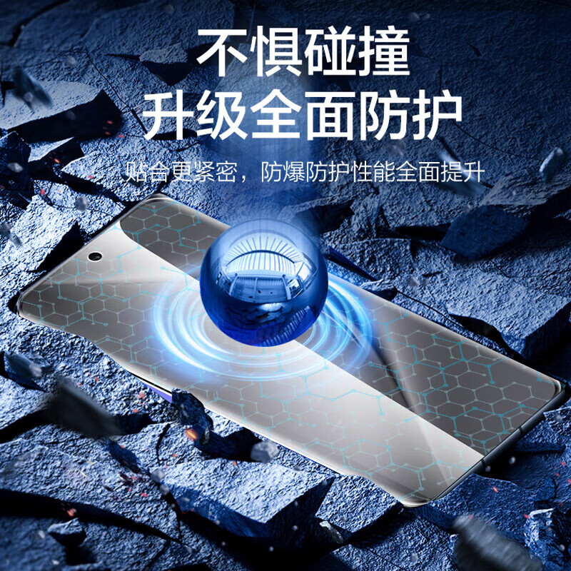 图绪适用于华为手机钢化膜防窥膜秒贴盒无尘仓懒人贴膜全系列全屏手机保护膜 华为 Nzone-S7Pro 秒贴超清款【2片装】