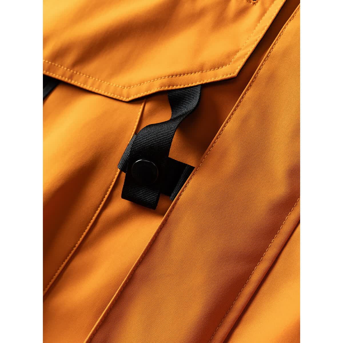 William fox&sons新型三防户外面料人体工学立体裁剪机能轻户外男女同款仿冲锋夹克 琥珀橘【户外三防科技面料】 L /50