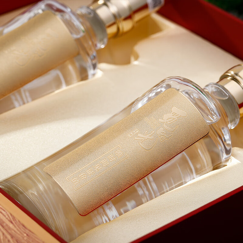 泸州老窖股份有限公司出品  送礼收藏自饮 浓香型白酒 52度  52度 500mL 2瓶 泸州老窖 觅时光高端礼盒