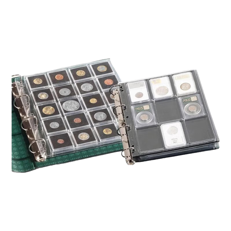 Lighthouselighthouse德國燈塔G系列評級幣紀念幣錢(qián)幣龍幣收藏硬幣錢(qián)幣活頁(yè) 套裝GF空冊*1+CAP*3頁(yè)