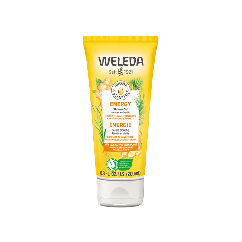 维蕾德（WELEDA）【清仓】有机植萃身体润肤沐浴乳德国进口男女全身清洁保湿补水 【3件7折】生姜沐浴露200ml-26年5月