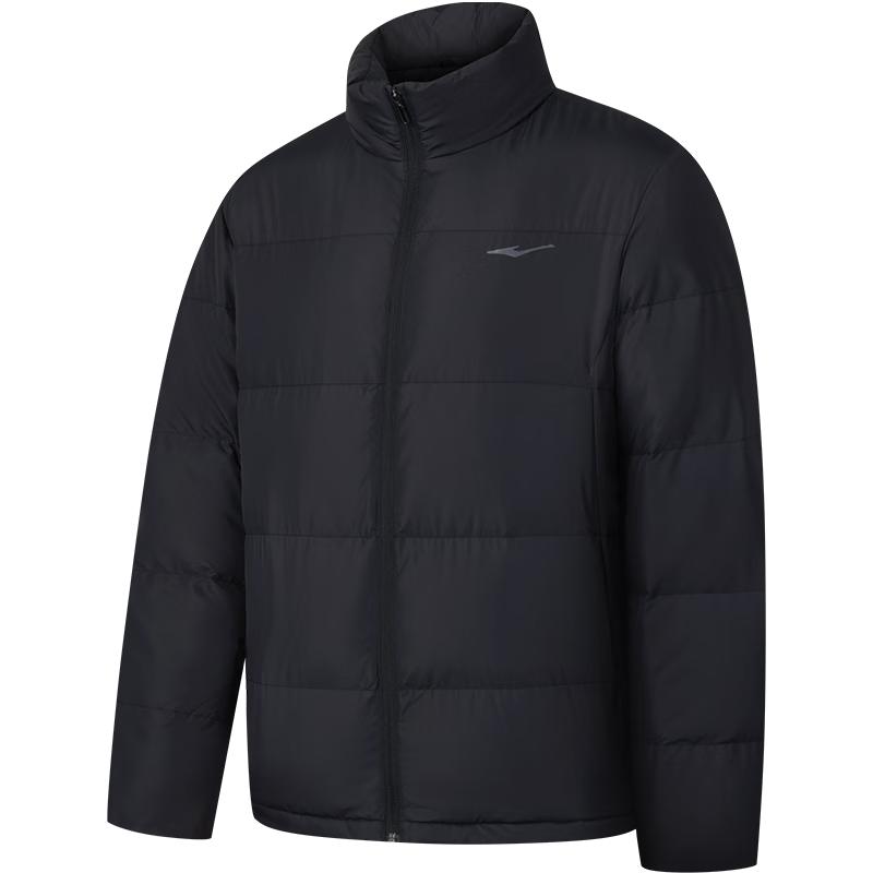 鸿星尔克羽绒服男士立领外套冬季新品加厚保暖束口防风通勤上衣三防科技