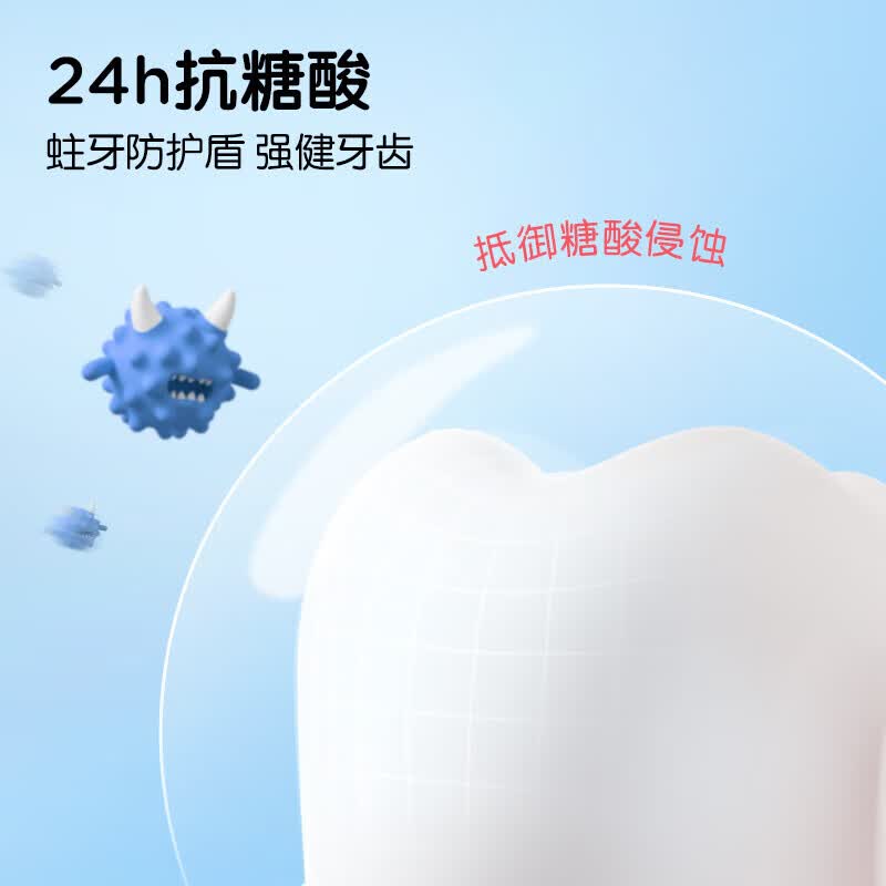 青蛙王子儿童牙膏3-6-12岁宝宝防蛀防龋齿清洁换牙期抗糖酸大容量按压牙膏 【12h防蛀】倍护儿童牙膏150g*2