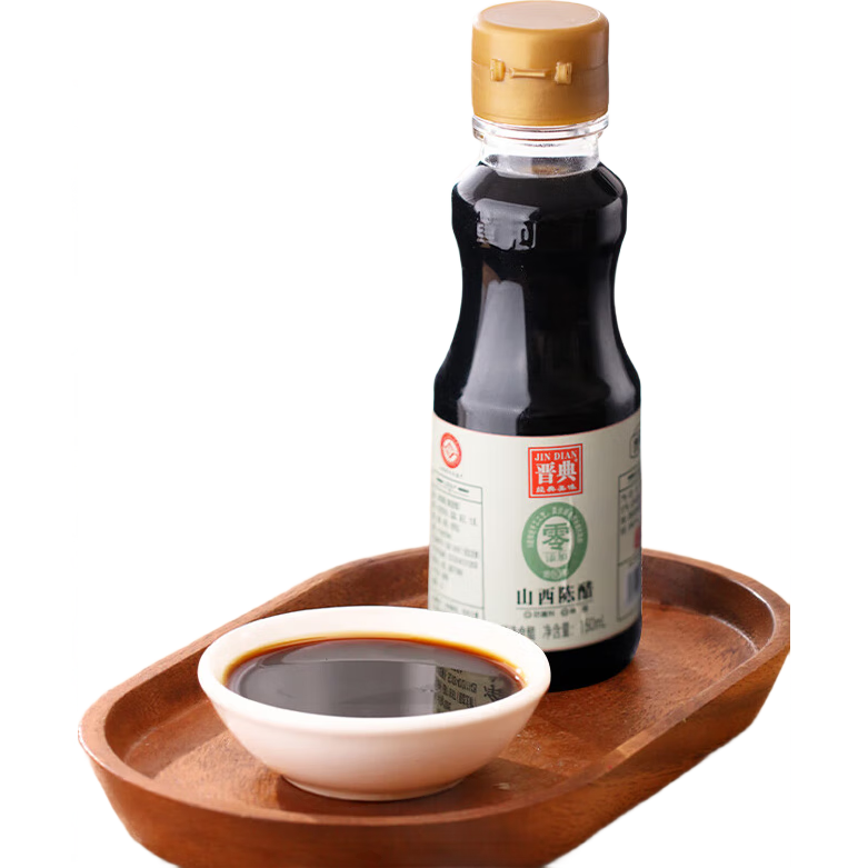 金龍魚特級味極鮮150ml0添加金標生抽等家用小瓶裝釀造特級醬油炒菜涼拌 晉典山西陳醋150ml