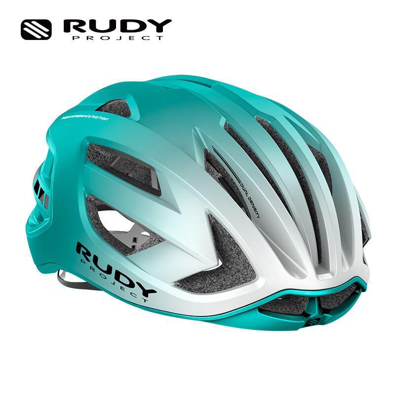 RUDY PROJECT璐迪自行车头盔巴林车队同系列骑行装备公路盔山地车破风半盔EGOS 蓝沁风吟（渐变系列限量款 L