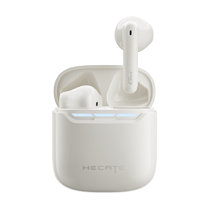 漫步者（EDIFIER）HECATE GM3 Ultra 真无线蓝牙5.4【45ms低延时】半入耳式游戏音乐耳机 荒漠白