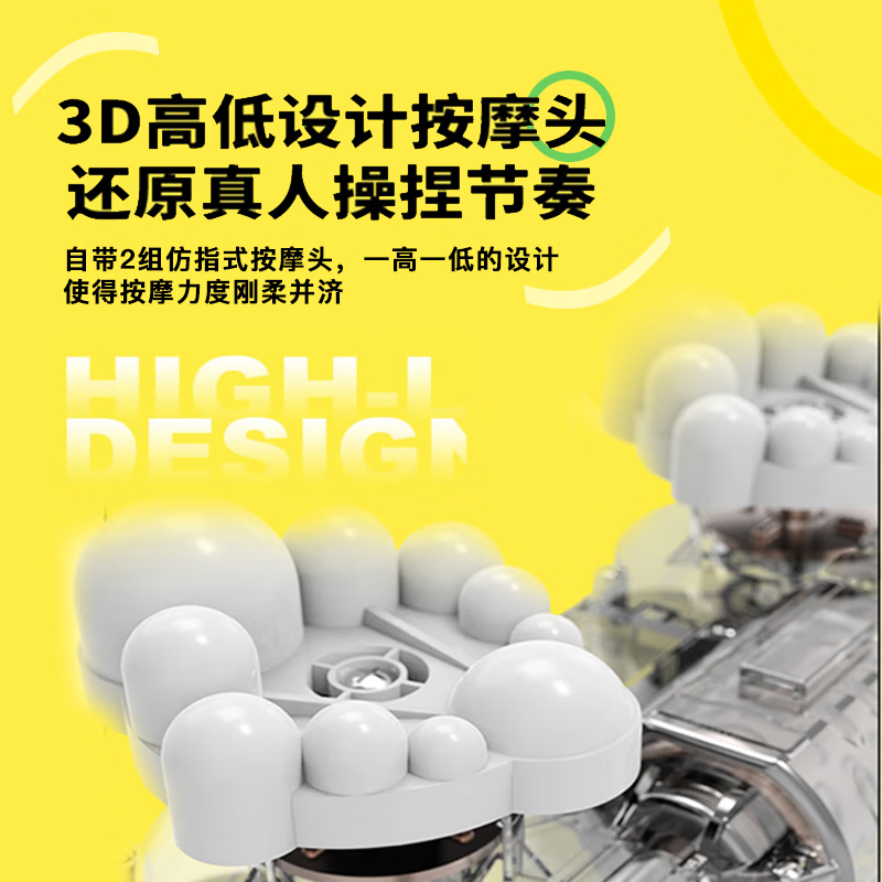 肌久健康肌久多功能颈椎腰椎颈部腰部按摩仪按摩器颈肩腰背理疗疏通经络缓解疲劳节日礼物送爸妈京东物流 浅灰色