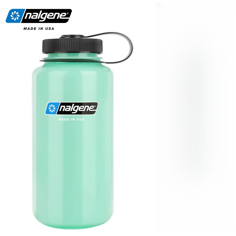 樂基因（nalgene）因樂堡樂基因大容量便攜太空杯健康塑料水壺戶外運(yùn)動(dòng)瓶旅 2178-2031琥珀綠1000ml