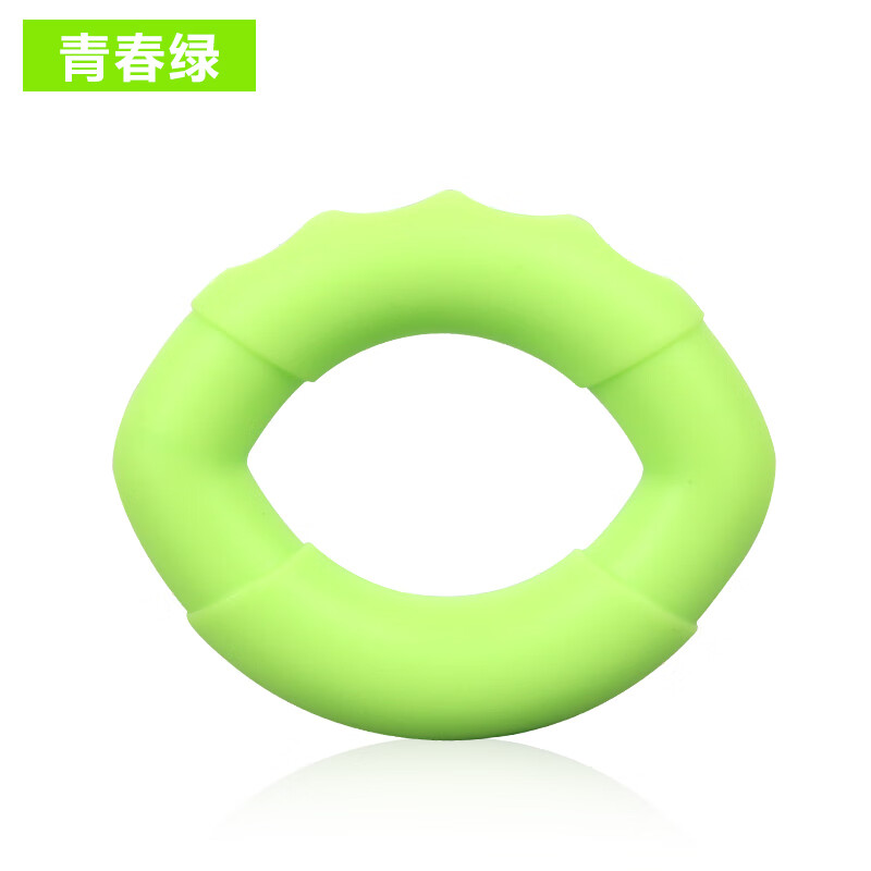 曼尔乐器乐器手指力量训练器硅胶握力圈橡胶圈握力器手劲训练恢复锻炼手指 绿色 (适合14岁以下)