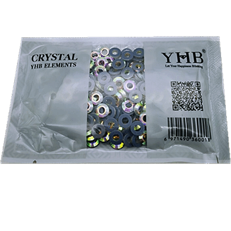 新品异形钻颜色平底烫钻 衣服DIY贴钻补钻奥钻指甲粘钻款式饰品 桃心异形钻白AB幻彩钻一包288颗