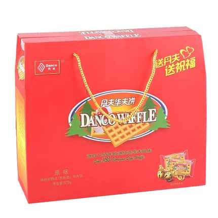 丹夫（DANCO）华夫饼礼盒672g原味639g无蔗糖回手礼大气早餐糕点心休闲零食 【丹夫原味礼盒672g x1盒】 0g