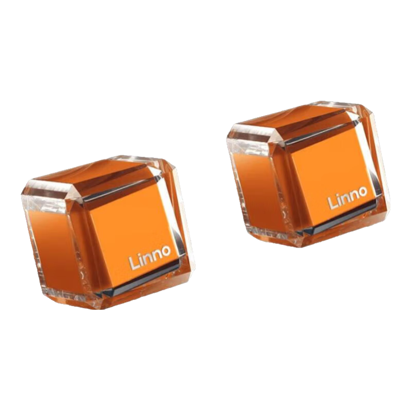 朗龙汽车香薰车载出风口香水车内装饰摆件香氛固体香膏片空气清新礼物 方糖幸运（一对装）【淡香】