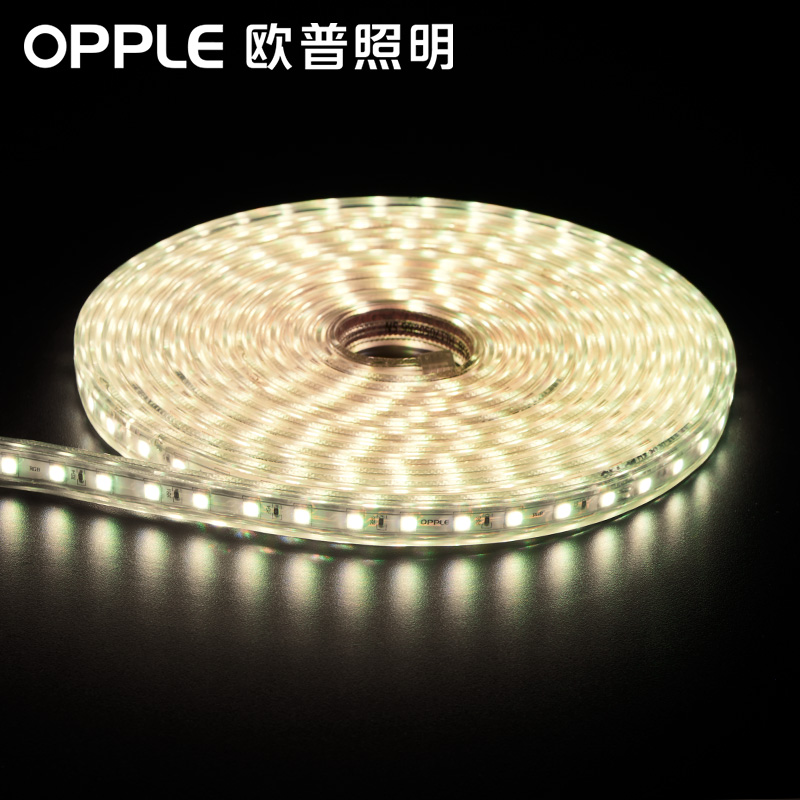 欧普照明（OPPLE） LED灯带灯条高亮软灯带 暖白光  按米销售 按使用段数另拍配件包