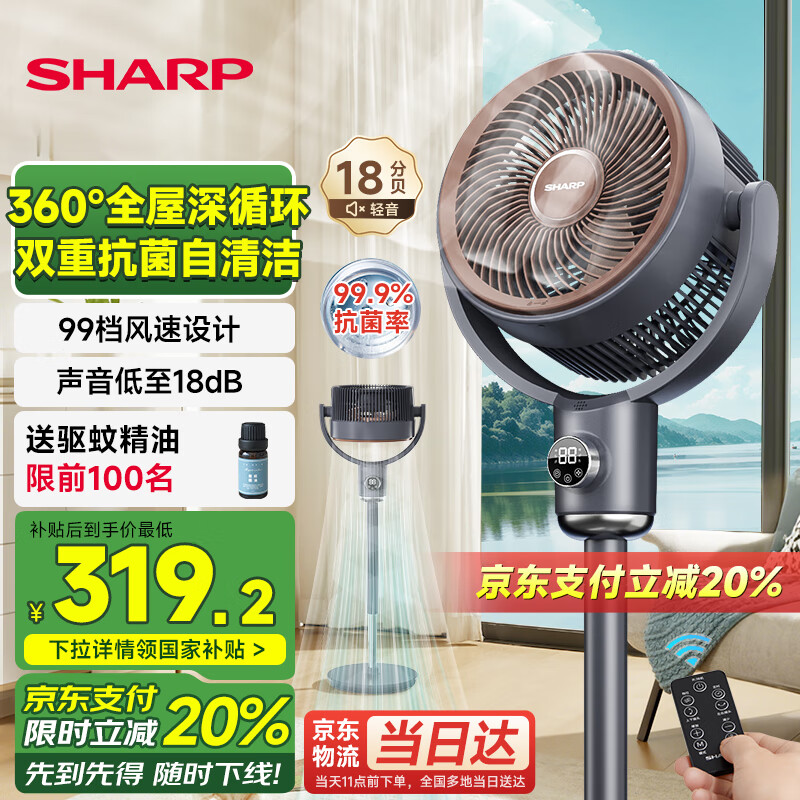 գSHARP)ձ羫ѭȵȼҴ99һЧҡͷPJ-CD433A-W317.6Ԫ