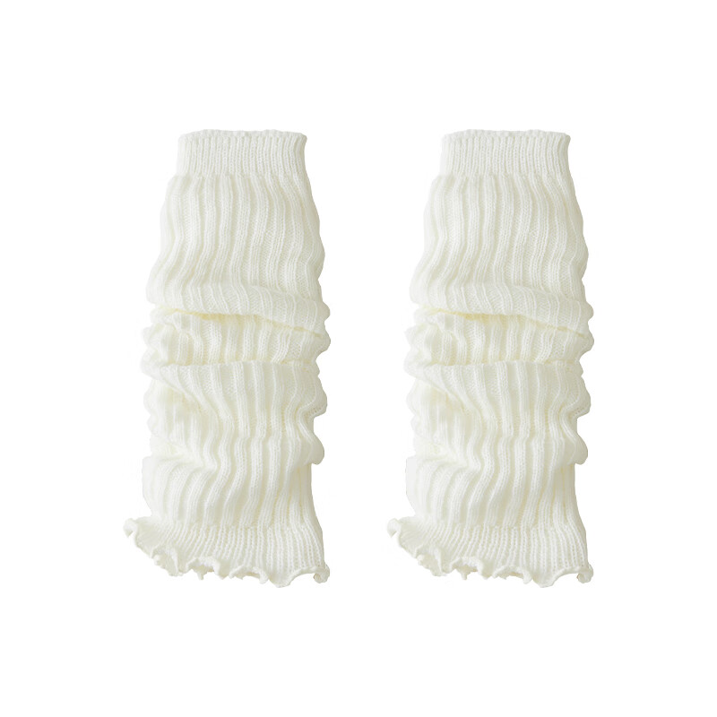 欧迪芬(Ordifen)女士休闲袜花边袜套女秋保暖护膝短靴袜子套腿百搭堆堆袜 白色 2双 均码 欧迪芬(Ordifen)女士休闲袜花边袜套女秋保暖护膝短靴袜子套腿百搭堆堆袜 白色 2双 均码