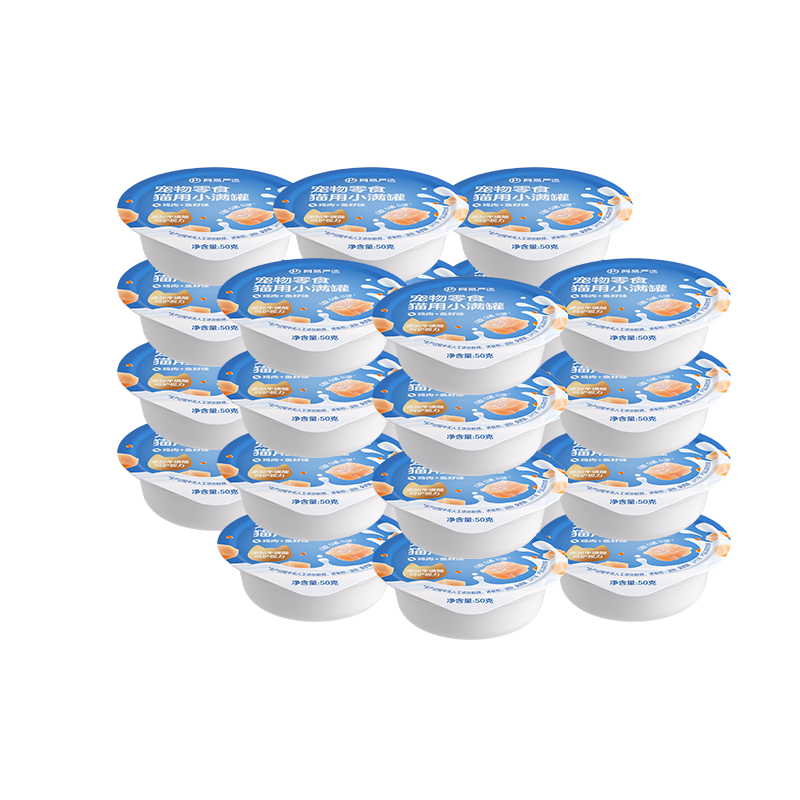 ������ѡ С����è��ͷ��ʳ ����+����ζ 50g*24�� 49.9Ԫ