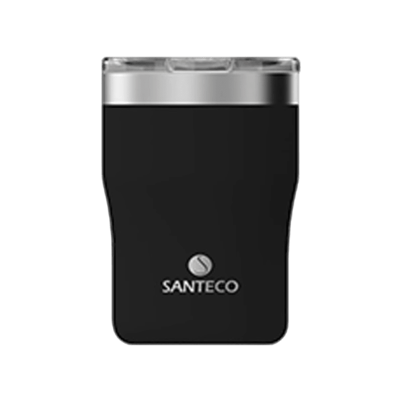 哈尔斯（HAERS）保温杯女高颜值大容量水杯男不锈钢便携车载办公室泡茶杯子 黑色_300mL