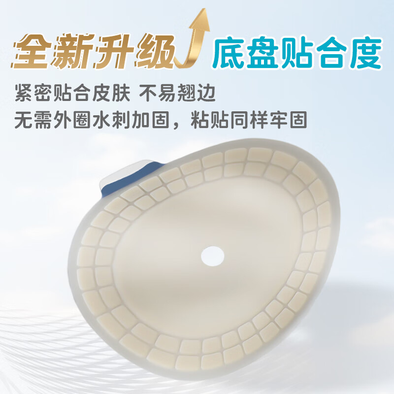 思泰利（STEADLIVE） 新款一件式造口袋1110E自动排气肛肠造瘘袋粘贴式大便袋10片装 新升级-自动排气造口袋1110E（10片/盒）