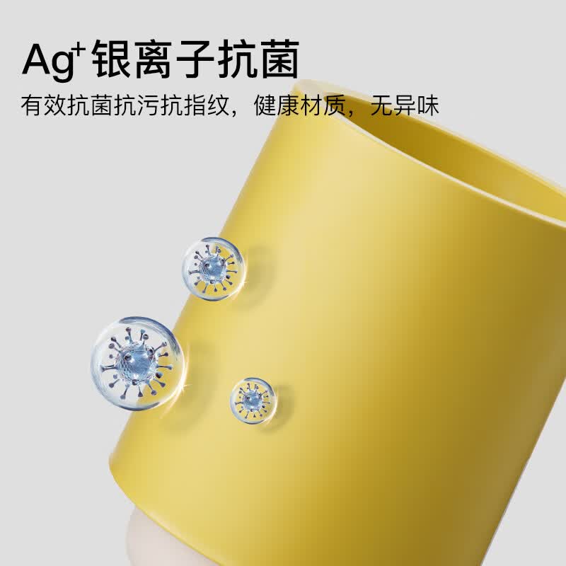 Lustro ware【日本原装进口】家用客厅轻奢高档垃圾桶卧高颜值垃圾专用纸篓 黄色-L-1041YE(日本制)7L