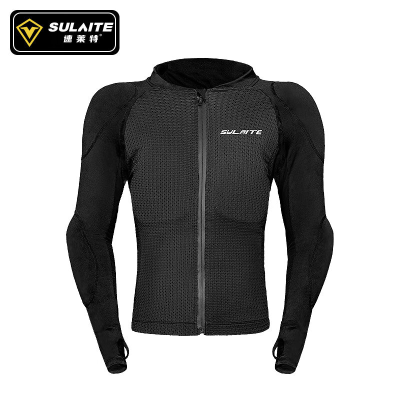 SULAITE護(hù)甲衣夏季騎行服摩托車男女四季通用機(jī)車復(fù)古賽車透氣防摔氣流服 【上衣】(7塊CE認(rèn)證護(hù)具)_透氣不 S