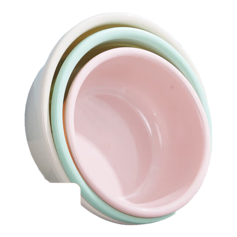 家用脸盆塑料盆子洗衣盆洗脸盆大号加厚学生宿舍洗衣服盆洗脚盆 脸盆 粉色小号1个（22cm）