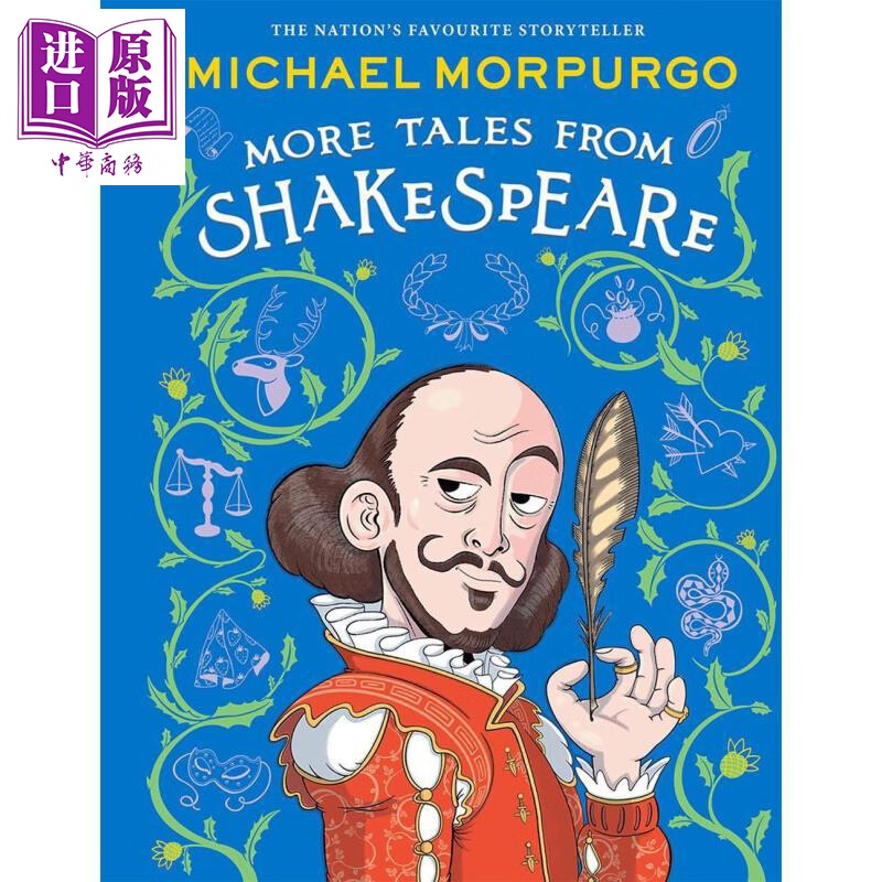 更多莎士比亚故事 入门读物 MORE TALES FROM SHAKESPEARE 英文原版 Michael Morpurgo