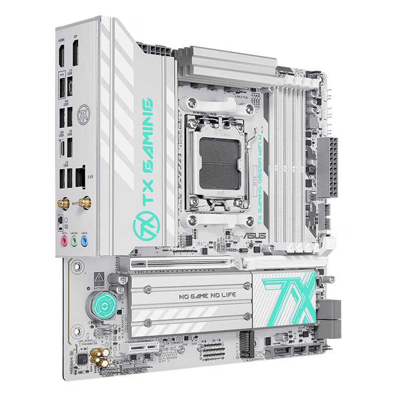 华硕 TX GAMING B850M WIFI W天选 图 8
