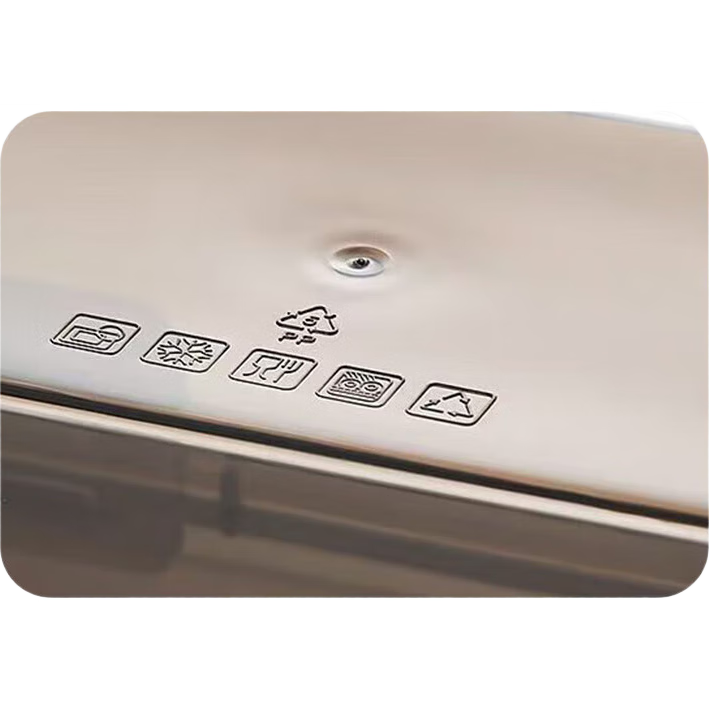 黑色收纳盒2个透明笔盒文具盒高颜值桌面多功能杂物整理盒学生超大容量 黑色半透文具盒-1个装