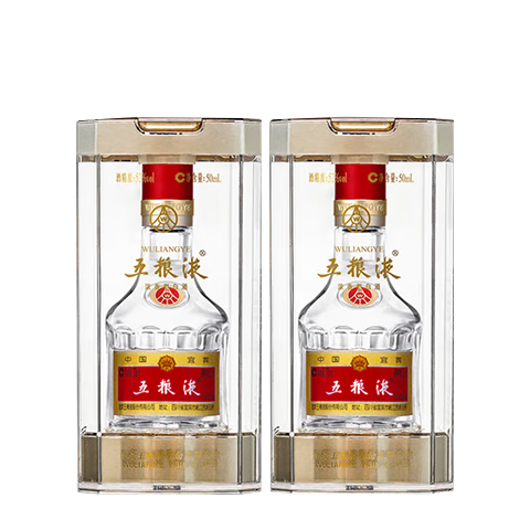 Wuliangye/����Һ ����˴� 52�� Ũ���� 50ml 2ƿ 218Ԫ