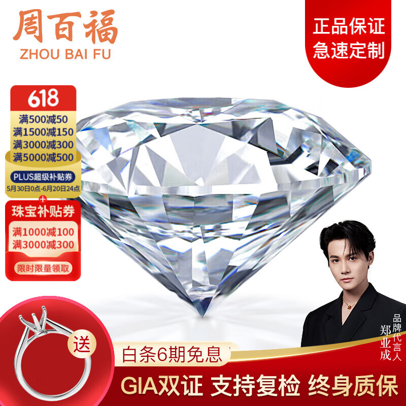 ڲܰٸ GIA궨  ʯָŮ  ָ50ֿ̿ GIA40DɫVS2/3EX/N6989Ԫ