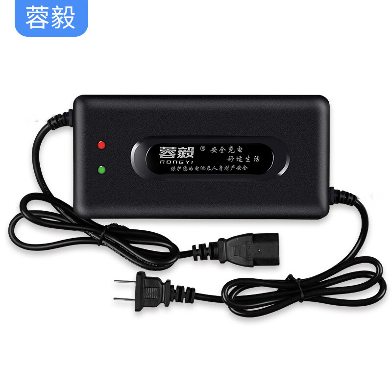 蓉毅洪都电动车电瓶充电器36v48v60v64v72v20ah适用于洪都专用充电器