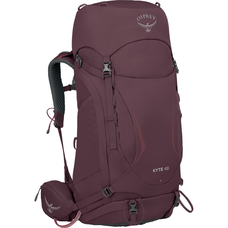 OSPREY Kyte 48L 女式背包背包 接骨木紫色 WXS/S