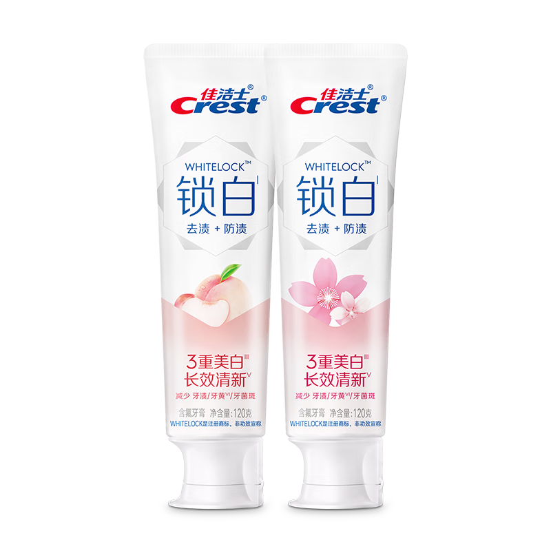 CREST/�ѽ�ʿ ������� ������װ �����ң�ӣ����120g*2֧ 21.2Ԫ