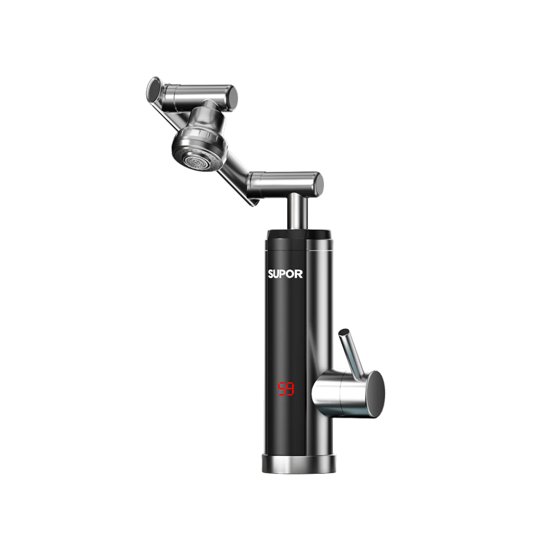 苏泊尔（SUPOR）电热水龙头热水器即热式快速加热自来水机械臂厨房卫生间不锈钢热得快即热加热器275147-01-LS