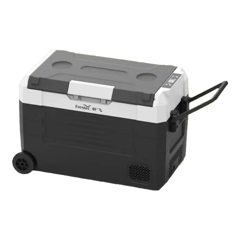 新飛 （Frestec）車(chē)載冰箱12v24v貨車(chē)通用壓縮機制冷凍冷藏汽車(chē)家兩用小型冰柜 純車(chē)用超厚發(fā)泡層+保溫性好 28升