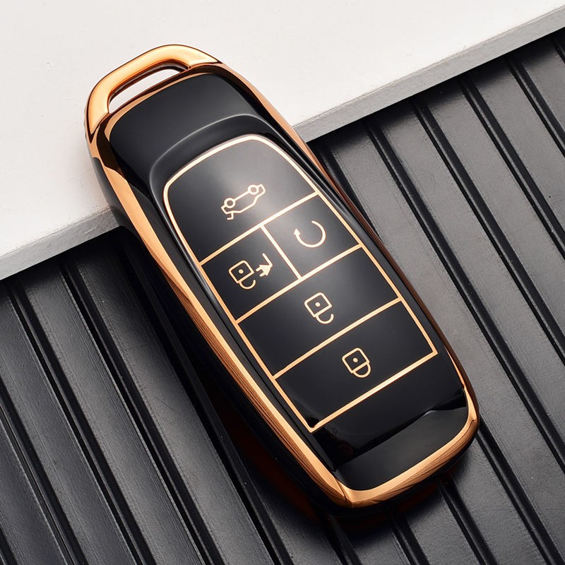 楠蕴20-22款广汽挨安aion v钥匙套全包 21款aion v专用汽车遥控保护壳