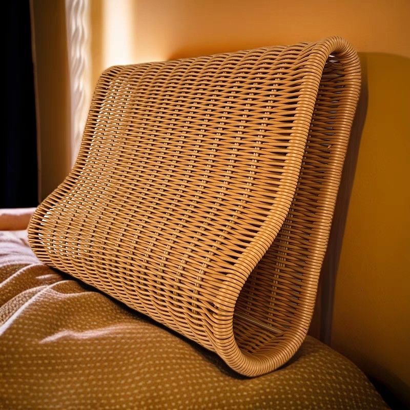 语森忆竹枕头硬男士专用【夏季】A06夏凉枕头夏天空心护颈颈椎镂空偏 仿藤编制夏凉枕头 默认