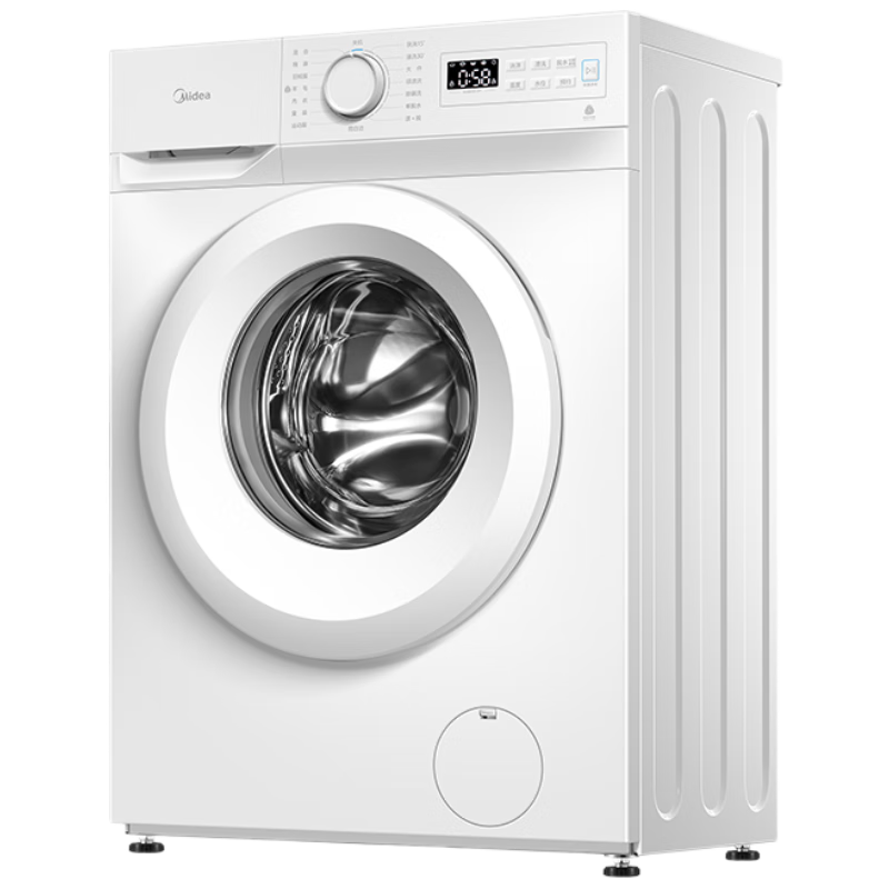 美的（Midea）滚筒洗衣机全自动家用 MG80V01JPY 8公斤超薄 巴氏除菌 三重洗涤守护 以旧换新 家电国家补贴20%