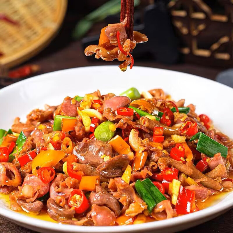 山野云陵农场 黄油土鸡杂农家谷饲 鸡心肝胗肠新鲜洗净 速冻锁鲜顺丰极速达 黄油土鸡杂300g*5盒