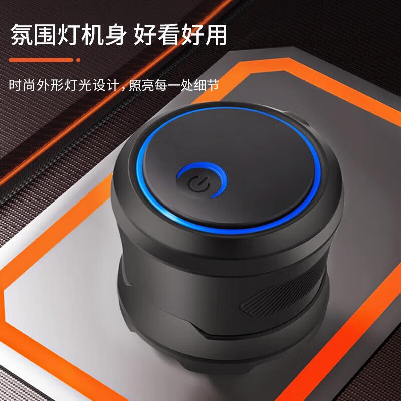DIKTT德国剃光头神器自刮专用多功能剃须刀六刀头大功率剃头刀全身水洗剃光头专用磁吸自刮推子 至尊黑丨六刀头磁吸数显款丨全身防水 2026升级款