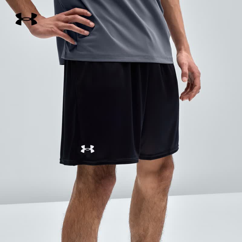 安德玛（Under Armour）春夏Tech男子7英寸轻便训练运动短裤1386969 黑色001 XL