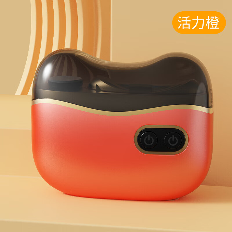 小米生態(tài)鏈電動(dòng)指甲刀兒童安全指甲修剪器全自動(dòng)修甲器磨甲修剪器 活力橙【全新升級(jí)版】 1個(gè)