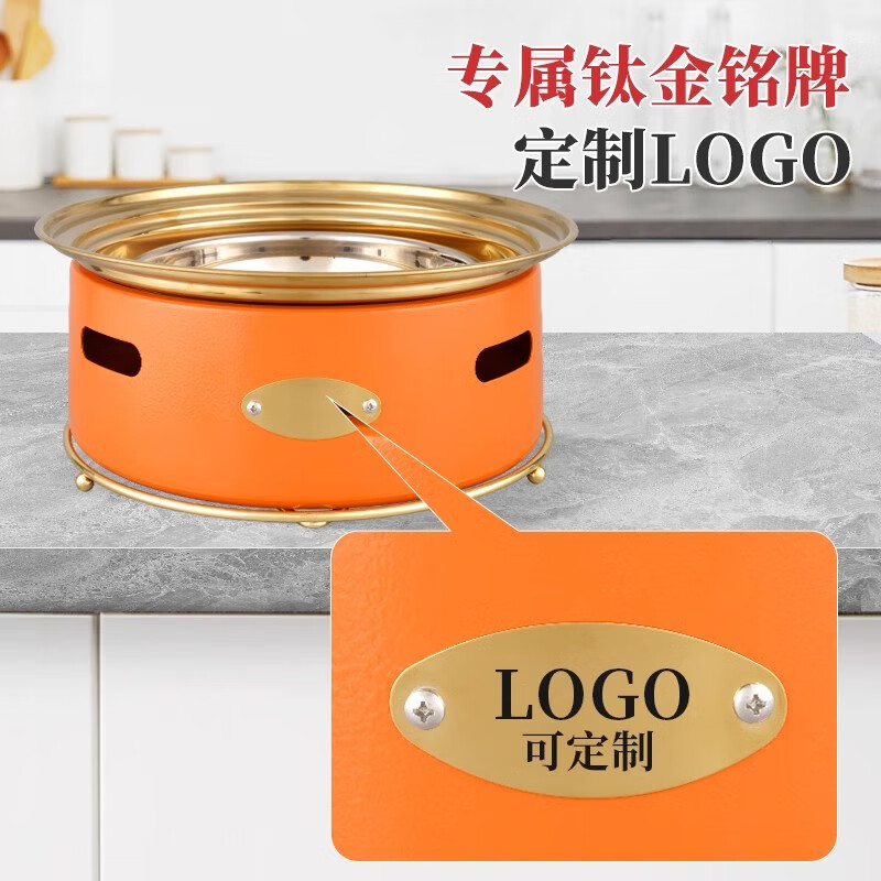 胤元西塔老太太网红同款韩式碳烤炉商用圆形烧烤炉烤火烤肉炉子炉具 碳钢泥炉配330三层钢满花烤盘