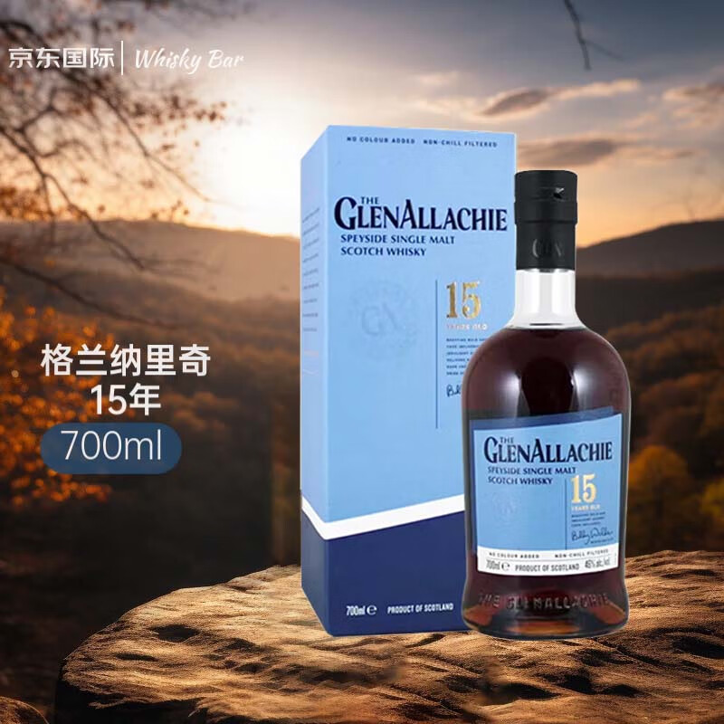 ���������棨GlenAllachie��15�� �ո�����һ��ѿ��ʿ�� 700ml 46�� ������� 521.13Ԫ