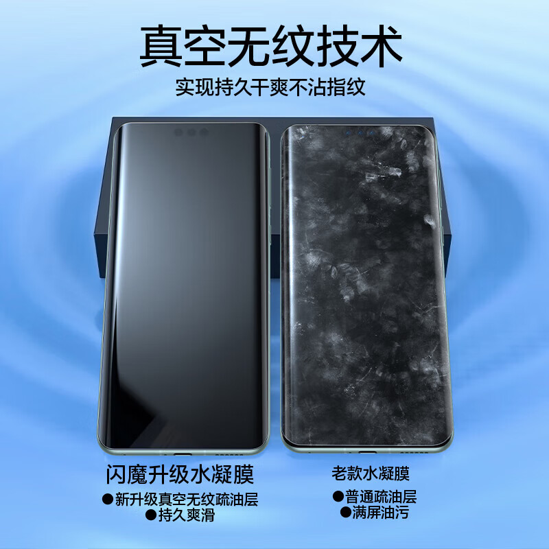 闪魔【精选】适用华为mate70pro钢化膜Mate70pro+手机膜曲面全屏覆盖无气泡超高清镜头膜水凝膜 70pro/+ 超清防爆|无气泡 2片 华为mate70pro/pro+通用+贴坏包赔