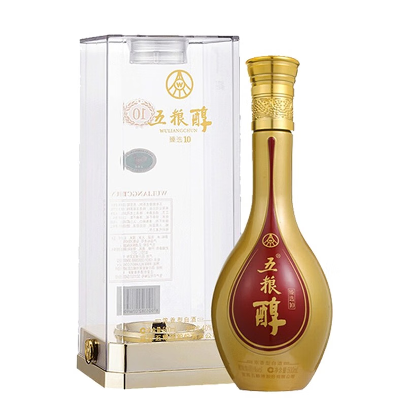 五粮液股份 五粮醇 浓香型白酒 收藏送礼 50度500ml*6瓶五粮醇臻选10