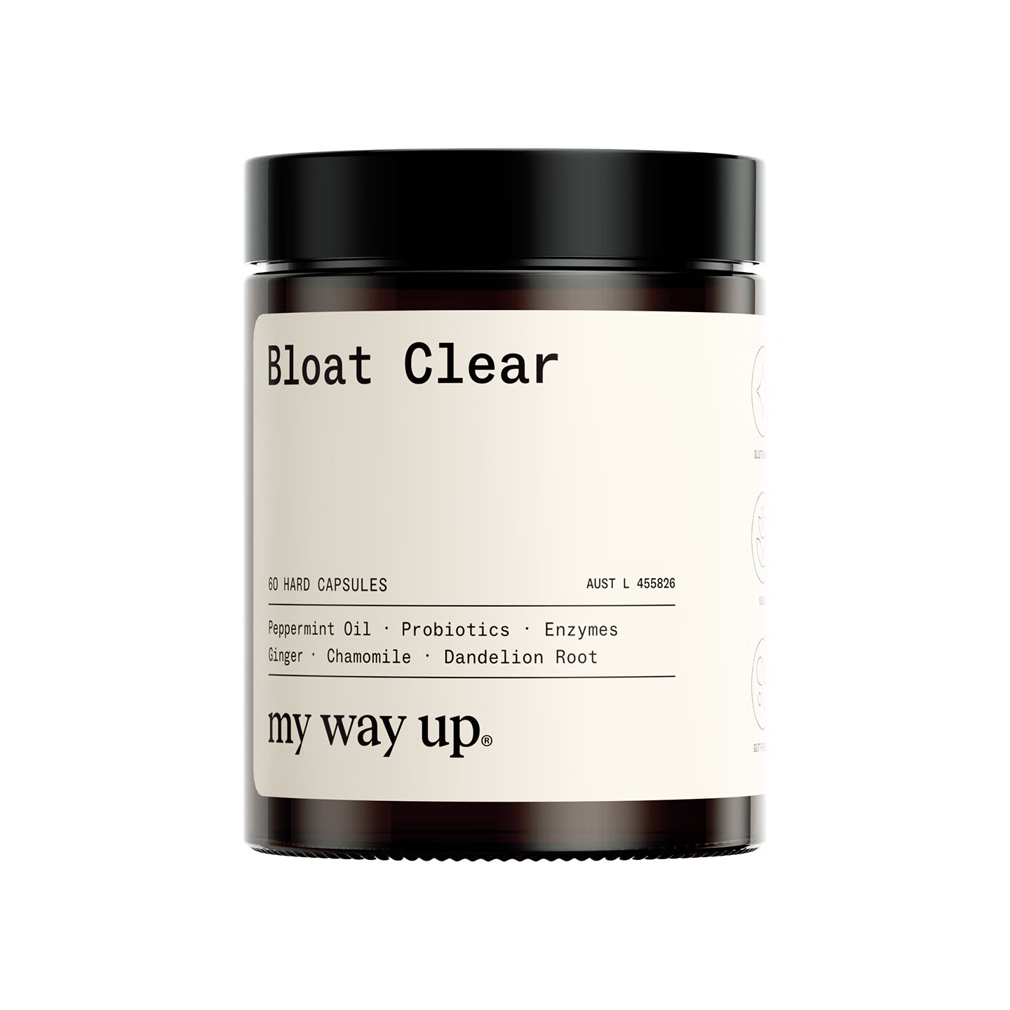 My Way Up肠道轻盈胶囊肠渗漏调理肠胃益生菌粉肠道健康60粒