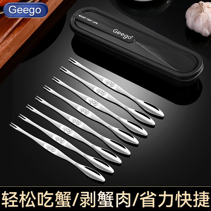 GEEGO��з���߰��з����з�˼����ò��բзר�ü���з��зǯ������װ 304��з��*8(��PP�ں�) 18.8Ԫ