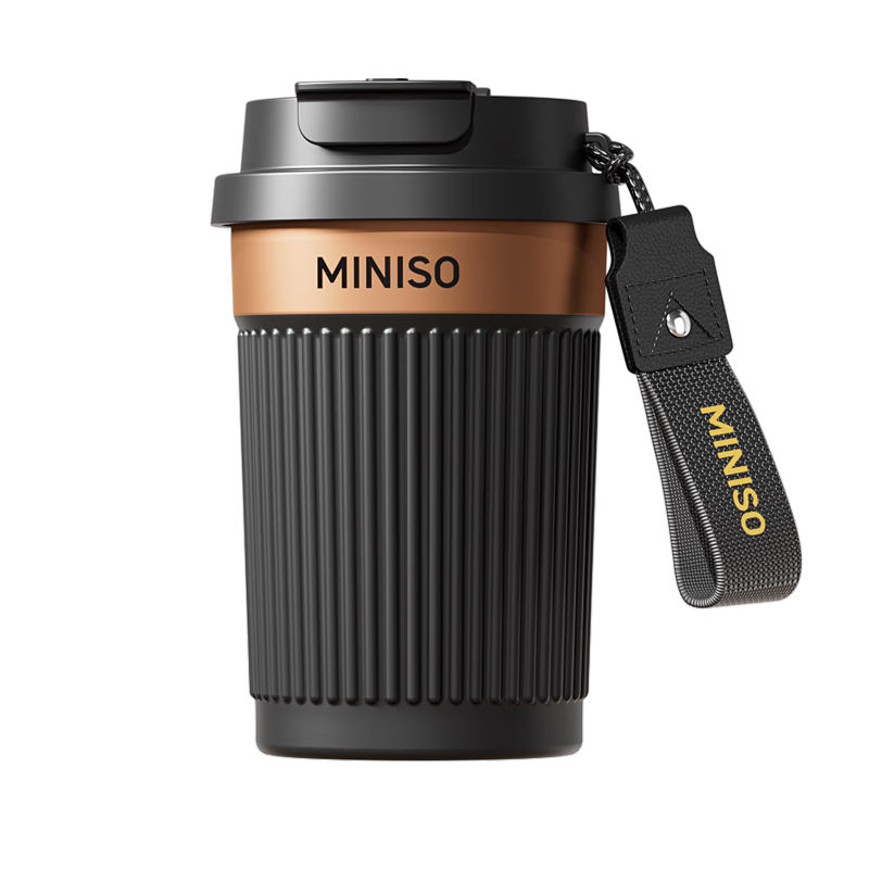 ���ڲ�����������Ʒ��MINISO�����ȱ����±�����ֵ��Ů���ر�Я˫������ˮ���� ���Ժ�380ml 44.9Ԫ